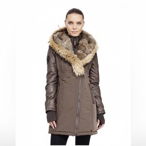 Rudsak Leather Sleeve Parka (possibly Grace style?)